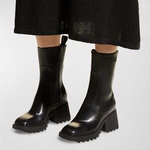 CHLOE Betty Rubber Rain Booties